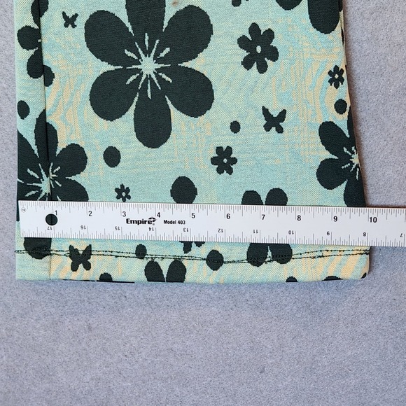 Urban Outfitters Bryn Pants Womens L Flower Power High Waist Soft Flare Leg - Picture 8 of 10